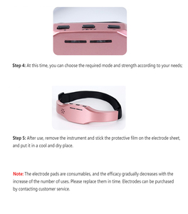 2025热销产品电动头部按摩器睡眠监视器缓解偏头痛按摩器缓解压力睡眠辅助装置CES治疗 - Product Image 4