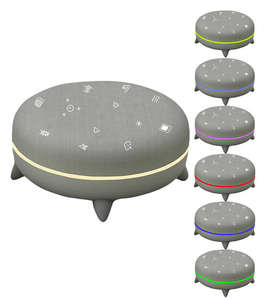 Macchina per dormire premium personalizzata bluetooth White Noise Machine lettore musicale Bluetooth altoparlante bt baby sleep White Noise Machine - Product Image 6