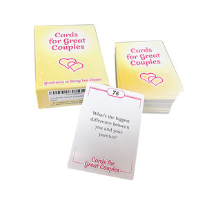 Tùy Chỉnh In Ấn Ngày Đêm Tốt Câu Hỏi Các Cặp Vợ Chồng Trò Chơi Thẻ Đảng Chơi Gia Đình Vài Người Lớn Uống Say Rượu Thẻ Trò Chơi Với Hộp - Product Image 5