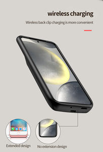 Custodie per Telefono in TPU Morbido <span class=keywords><strong>con</strong></span> Clip Posteriore per Ricarica <span class=keywords><strong>Batteria</strong></span> e Power Bank per Samsung S23 S23Plus S23Ultra - Product Image 6