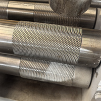 Potente máquina de fabricación de malla metálica expandida para la construcción