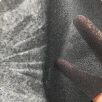 Tissu composite en charbon actif, non-tissé enduit de fibre de carbone activée, pour l'élimination des odeurs, avec structure de support en charbon actif