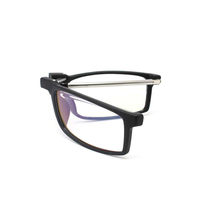 Lunettes de lecture pliables en tube avec étui, monture en plastique, nouveauté tendance, 1,75 2,25
