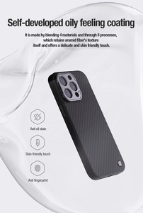 เคส <span class=keywords><strong>Nillkin</strong></span> Luxury Real Carbon Fiber Texture Magnetic พร้อมขาตั้งกล้อง เคสโทรศัพท์ลายคาร์บอนไฟเบอร์สำหรับ iPhone14/15 - Product Image 6