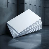 En stock, carte intelligente RFID 125 kHz, carte PVC vierge, carte HF 13,56 MHz, carte de proximité pour l'impression et les systèmes de contrôle d'accès