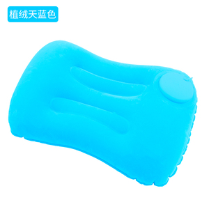 Nguồn Nhà Sản Xuất Ngoài Trời Cắm Trại Du Lịch Xách Tay Inflatable Gối Có Thể Gập Lại Báo Chí Thổi phồng PVC Không Khí Đầy Gối - Product Image 6