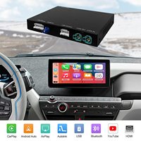 Kit de rétrofit sans fil CarPlay Android Auto avec commande par bouton d'origine pour BMW I3 avec système NBT, années 2012-2017