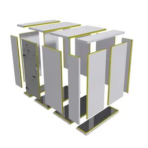 Panel sandwich PIR lantai dinding isolasi Pu pendingin populer untuk ruang dingin