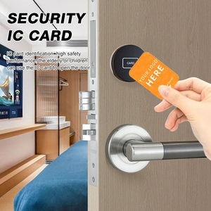 Kunci Pintu Hotel RFID Operasi Kartu, Penjualan Langsung Pabrik Asli, Model <span class=keywords><strong>Onity</strong></span> dengan Gagang Beragam untuk Kamar Tamu Hotel - Product Image 3