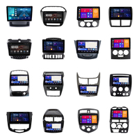 Kit de Marco para Estéreo de Auto con Pantalla Táctil Android de 9'' Doble DIN, GPS, DSP, Amplificador, Montaje en Tablero RGB, Ranura para Tarjeta SD para SAIC