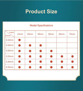 Aghi per Agopuntura Sterili EO con Tubo Guida, Indolore, Calibro Sottile, Monouso, Dispositivo Terapeutico Stile Giapponese - Product Image 4