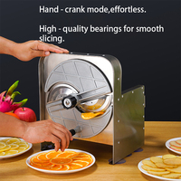 Machine à trancher les bananes et mandolines en promotion avec moteur, en acier inoxydable, outil de préparation de fruits et légumes haute performance
