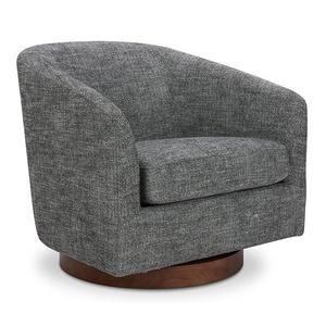 Sillón Individual de Diseño de Lujo para Interiores, Color Beige <span class=keywords><strong>Playa</strong></span>, Tapizado en Terciopelo, Base de Hierro Dorado, Ideal para Bibliotecas y Cafeterías - Product Image 5