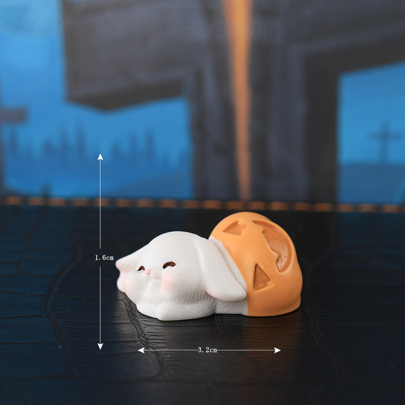 Jack-o-lantern rabbit