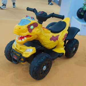 Nuevo Auto Eléctrico de Juguete con Control Remoto con Diseño de Dinosaurio para Niños de 2 a 7 Años con Luces y Música para Niños y Niñas - Product Image 3