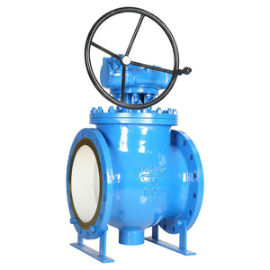 Venta al por mayor de fábrica OEM: Válvula de bola excéntrica de media esfera de 20'' y 300LB A105, montada superiormente, manual, sin fugas, para petroquímica - Product Image 2