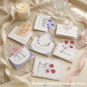 Tarjeta de Felicitación Creativa 3D Pop-up con Ramo de Flores, Tarjeta de Agradecimiento para el Día de la Madre, Día de San Valentín, Venta al por Mayor de Fábrica, Personalizada - Product Image 2