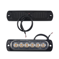 Feux de gabarit DXZ I-CL-6LED DC 12V 6SMD LED à montage en surface, ambre, rouge, blanc, feux de signalisation pour remorque, feux de signalisation latéraux