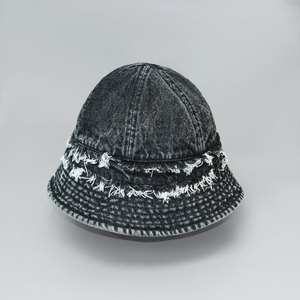 Sombrero de Pescador Vintage de Mezclilla Desgastada, Sombrero de Viaje para las Cuatro Estaciones, Sombrero de Playa para el Sol, Sombreros de Pescador Lavados al por Mayor - Product Image 5