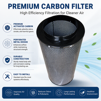Filter Karbon Aktif Baru dari Produsen, Filter Udara Karbon Aktif, Filter Pemurni Udara Khusus untuk Menghilangkan Bau dan VOC