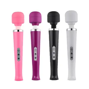 เครื่องนวดขนาดพกพา10สปีดไร้สาย,ไวเบรเตอร์ AV Magic Stick เครื่องสั่นเซ็กซี่ของเล่นทางเพศสำหรับผู้หญิง