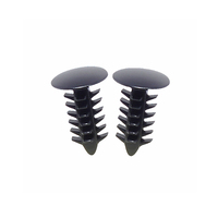 GL-1101 Nouveaux Rivets à Pression Noirs/Blancs de Haute Qualité pour l'Automobile, Clips en Nylon Type Sapin, Rivets à Cliquet, Fixations