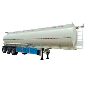 New Used 45000 Liters Oil Fuel Tank Semi Truck Tanker Prices Fuel Tanker Trailer