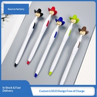 Stylo publicitaire créatif en forme de petite gourde, style denim, personnalisable avec LOGO, idéal pour les salons professionnels et événements, stylo à bille 0,7 mm