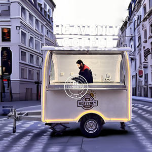 Chariots de vente ambulante de nourriture, de glaces, de hot-dogs, de gaufres et de café, avec parasol, à vendre, 2025, concession chinoise - Product Image 1