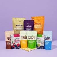 Sacs en papier kraft personnalisés avec impression en gravure, à fond plat, avec fermeture éclair, imperméables, de qualité alimentaire, avec logo