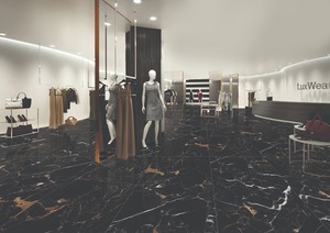 Orientbell vitrified gvt 800X1600ซูเปอร์กลอส portoro หลอดเลือดดำสีขาวหินอ่อนเงาขนาดใหญ่กระเบื้องปูพื้นผนังกระเบื้องพอร์ซเลน - Product Image 2