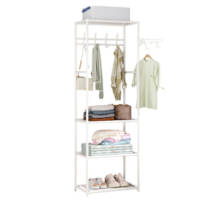 <span class=keywords><strong>Perchero</strong></span> de Dormitorio, <span class=keywords><strong>Perchero</strong></span> Multicapa Moderno, <span class=keywords><strong>Perchero</strong></span> para Ropa, Almacenamiento y Organización, Reforzado para el Suelo - Product Image 4