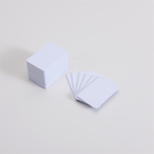 YTS - Tarjetas de Identificación Personalizables para Estudiantes, Impresibles, de PVC, para Identificación de Empleados, Tarjetas de Identificación de Plástico en Blanco - Product Image 2