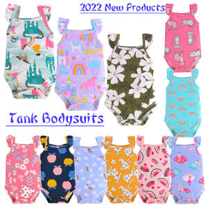 Ropa de Verano sin Mangas para Bebés de 6 a 24 Meses, Bodys de Algodón Suave, Mameluco para Recién Nacidas - Product Image 3