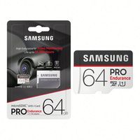 Carte mémoire TF SD originale pour Samsung Pro Endurance 32 Go, 64 Go, 128 Go, avec adaptateur, carte TF pour caméra 4K