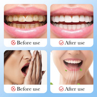 Polvo Blanqueador Dental de Grado Alimenticio con Peróxido de Carbamida, Sabores a Menta y Té, para el Cuidado Bucal Diario