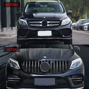 ตะแกรงกันชนหน้ารถยนต์สำหรับ GLE W166 ปี 2016 2017 2018 2019 ชุดแต่งสไตล์ Body Kit อุปกรณ์ตกแต่งรถยนต์ - Product Image 3