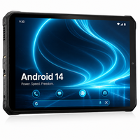 Tablette robuste Android 11 pouces avec GPS pour l'extérieur, charge rapide 33W, étanche IP68, batterie 10000mAh, autonomie de 11 heures, 8 Go de RAM, 128 Go de stockage