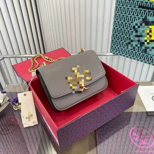 Asuwish Nuova Borsa a Tracolla TB Fashion Little Gold Brick con Catena Metallica - Product Image 5