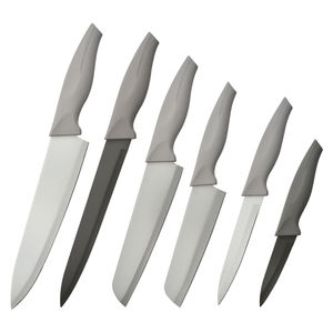 <span class=keywords><strong>12</strong></span> pièces en stock bleu cuisson antiadhésif <span class=keywords><strong>couteau</strong></span> <span class=keywords><strong>Santoku</strong></span> avec gaine couteaux de cuisine en acier inoxydable - Product Image 4