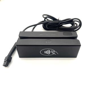 Giao diện nối tiếp <span class=keywords><strong>RFID</strong></span> NFC MSR thẻ sọc từ Non-Contact <span class=keywords><strong>Reader</strong></span> 123 từ theo dõi dữ liệu mã hóa 13.56MHz mô hình MSR98-RF - Product Image 1