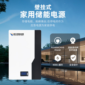 Home Energy Storage Wall-<b>Mounted</b> LiFePO4 <b>Battery</b> 51.2V 100AH Hybrid Grid With Wifi Communication - Product Image 5