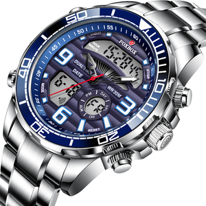 <span class=keywords><strong>Reloj</strong></span> <span class=keywords><strong>LIGE</strong></span> Foxbox 0007 para <span class=keywords><strong>Hombre</strong></span>, Estilo Digital, de Lujo, Casual, Resistente al Agua, de Cuarzo, a Bajo <span class=keywords><strong>Precio</strong></span> - Product Image 1