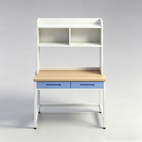 Organisateur de bureau moderne et durable pour enseignant, personnalisable, avec deux tiroirs verrouillables