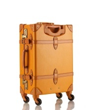 <span class=keywords><strong>Valigia</strong></span> Trolley <span class=keywords><strong>Vintage</strong></span> alla moda con struttura rigida in materiale Pu Spinner Caster Lock per bagagli da donna - Product Image 2