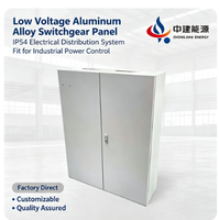 Armoire de commande de pompe solaire en alliage d'aluminium IP54, panneau de commutation basse tension, système de distribution étanche