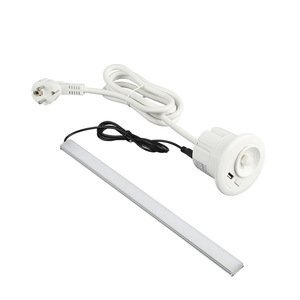5V2A Circular <b>Socket</b> Embedded Power Adapter for Furniture <b>Lighting</b> 240V Korean Standard - Product Image 5