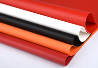 Tissu de bâche de vinyle de bâche enduit de PVC de bloc UV pour des bâches de couverture de camion et de remorque