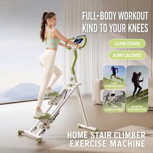 Appareil de fitness pliable en métal pour l'intérieur, personnalisable, durable, pour l'escalade, équipement d'entraînement aérobie domestique, simulateur de montagne pour la maison - Product Image 1