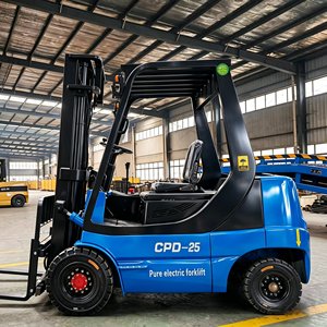 Forklift Listrik 4 Ton Tinggi Angkat 3-6m untuk Industri Pabrik dan Pengangkutan di Area Pabrik, Forklift Tugas Berat - Product Image 1